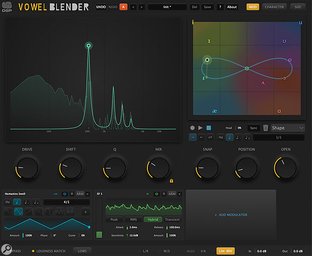 UB DSP Vowel Blender