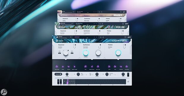 UJAM Usynth Vortex Webcore Dust software synthesizer bundle