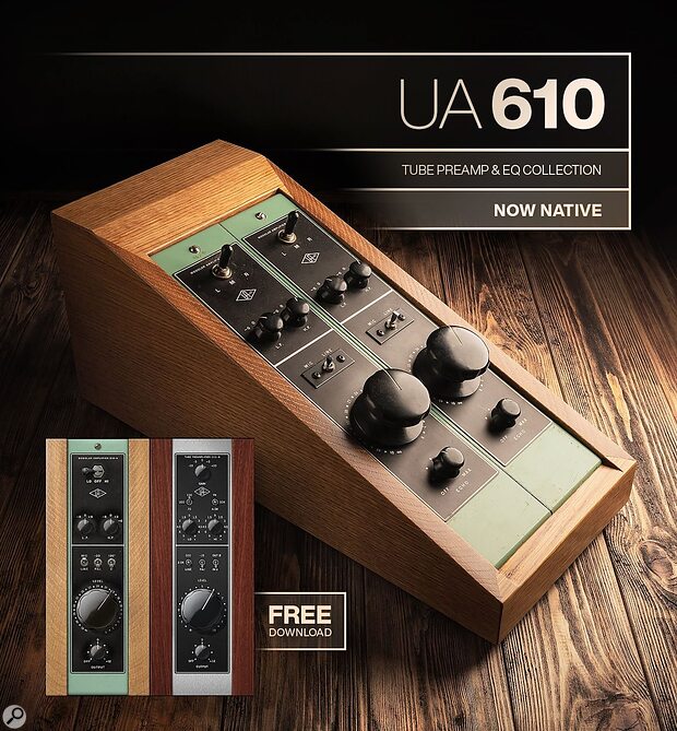 Universal Audio UA 610 Preamp & EQ Collection