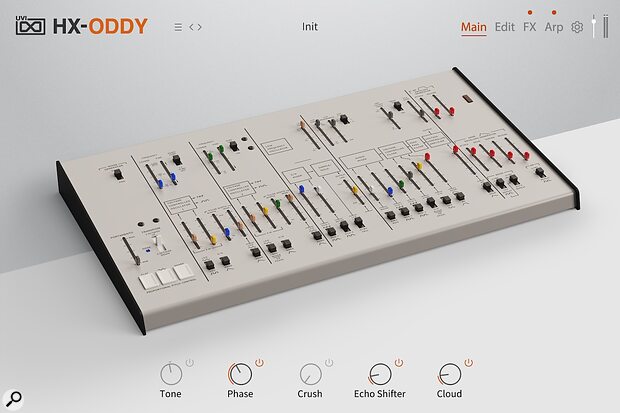 UVI HX-ODDY ARP Odyssey vintage analogue synthesizer emulation virtual instrument