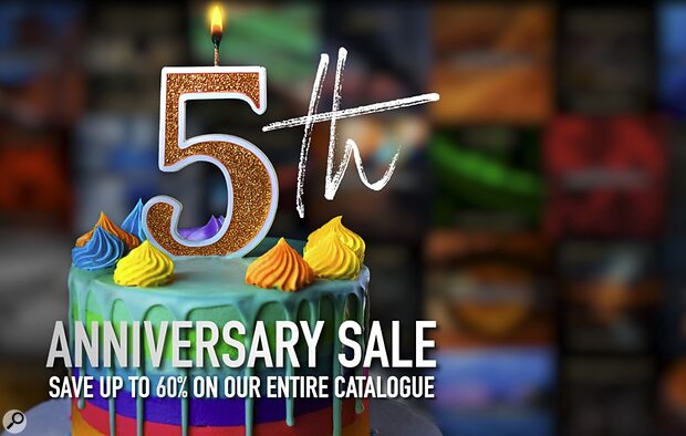 The Very Loud Indeed Co. Anniversary Sale cinematic sound design composition Kontakt sample library Omnisphere virtual instrument