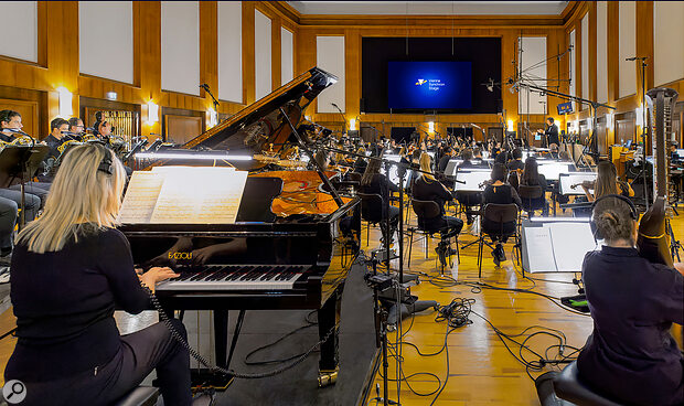 Synchron Stage A: purpose‑built for film‑score recording.