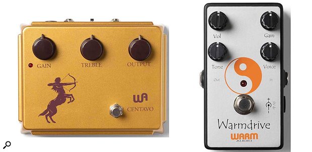 Warm Audio Centavo Warmdrive guitar overdrive effects pedal