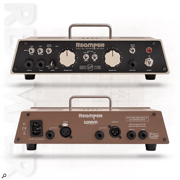 Warm Audio Reamper studio guitar re-amping tool