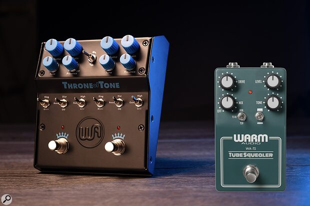 Warm Audio Tube Squealer Throne of Tone Tube Screamer Bluebreaker King of Tone effects pedal recreation