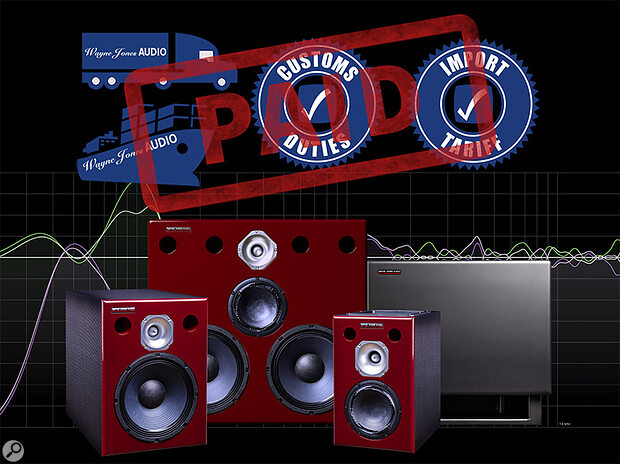 Wayne Jones Audio studio monitors discounted pricing offer 2025