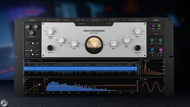 Woodstock Audio Open Compressor educational audio compression dynamic processor plug-in