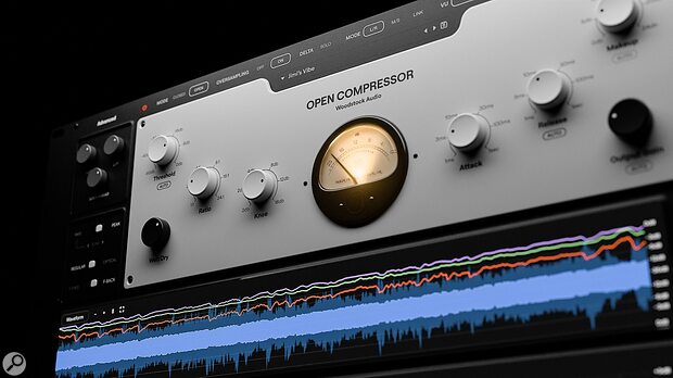 Woodstock Audio Open Compressor educational audio compression dynamic processor plug-in