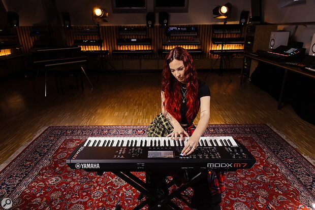 Yamaha MODX M stage studio synthesizers