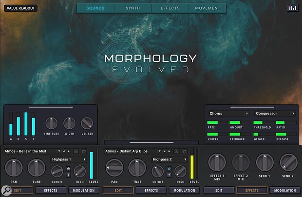 Zero G Morphology Evolved Kontakt sample library