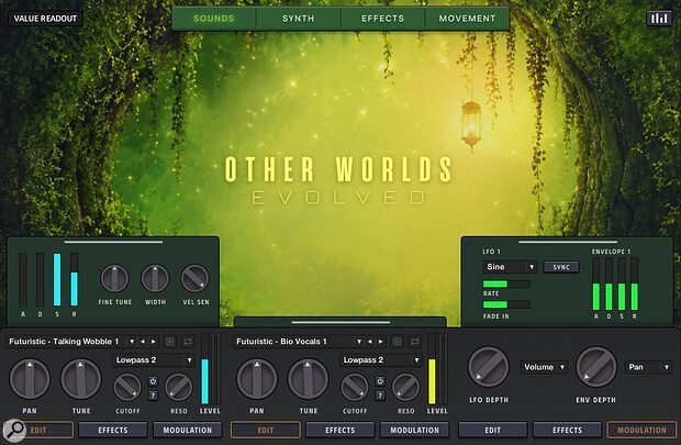 Zero G Other Worlds Evolved cinematic soundscape sample library