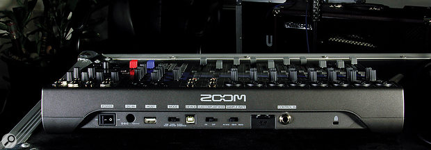 With the analogue audio I/O on the top panel, the rear is dedicated largely to the digital functionality, including the two USB ports — one for connection to a computer and one to USB pen drives, for easy transfer of recordings.