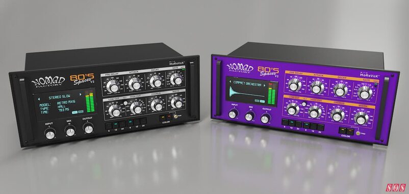 Nomad Factory 80s Spaces v2 reverb plug-in