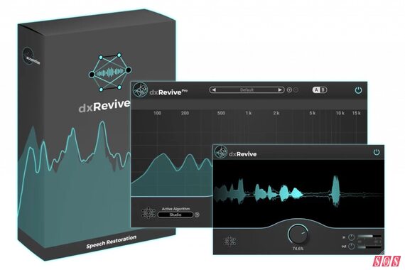 Accentize dxRevive Pro dialogue restoration enhancement noise reduction post-production plug-in