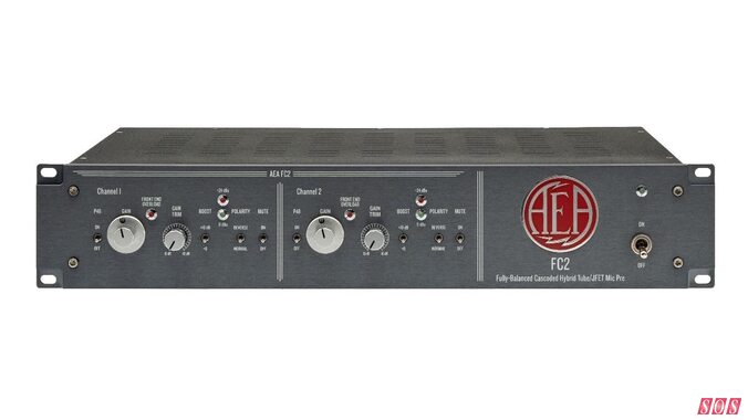AEA FC2 valve mic preamp