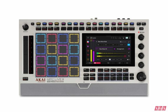 Akai Pro MPC Live III Retro sampler drum machine