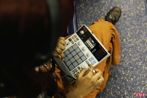 Akai Pro MPC Sample portable battery-powered sampler