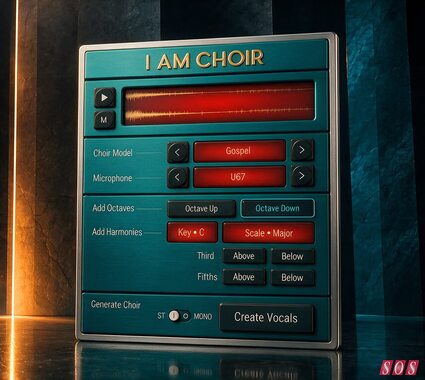 Am I Audio I Am Choir AI vocal ensemble virtual instrument plug-in