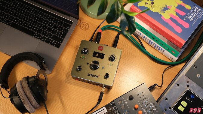 Antelope Audio Zenith 2 audio interface built-in DSP real-time plug-in processing