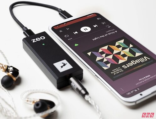 Antelope Audio Zeo portable high-quality reference-grade D-A converter headphone amplifer