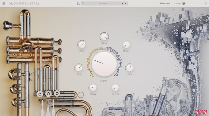 Arturia Augmented Brass orchestral chamber hybrid sample library synthesis virtual instrument