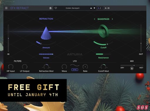 Arturia Efx REFRACT super unison multi-effects plug-in free download