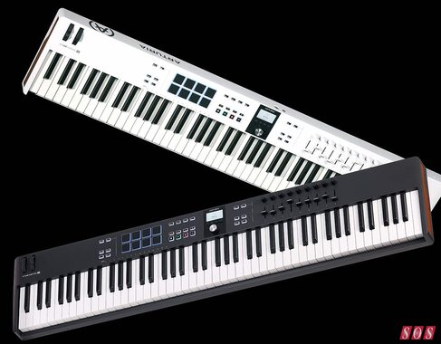 Arturia KeyLab Essential 88 mk3 full-size semi-weighted MIDI keyboard piano controller