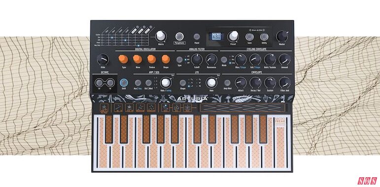 Arturia MicroFreak Firmware V5 miniature synthesizer sample engine playback four-voice granular