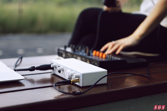 Arturia MiniFuse 2 OTG dual-USB On-The-Go audio interface live streaming content creation