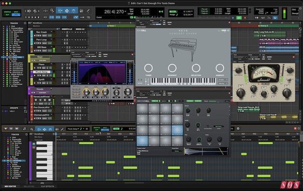 Avid Pro Tools 2023.3 Apple Silicon native support DAW PlayCell Elastic Audio update