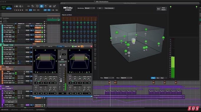 Avid Pro Tools 2023.12 built-in Dolby Atmos renderer DAW update