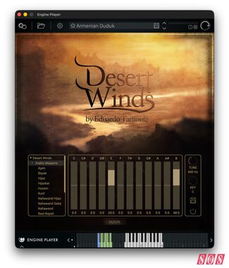 Best Service Desert Winds sample library