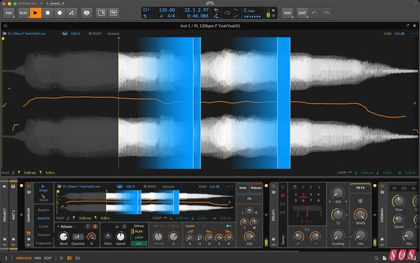 Bitwig Studio 6.1 DAW software Sampler upgrade