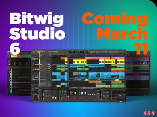 Bitwig Studio 6 DAW software update