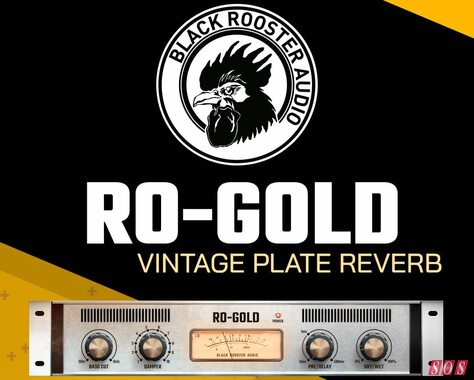 Black Rooster Audio RO-GOLD free vintage plate reverb plug-in