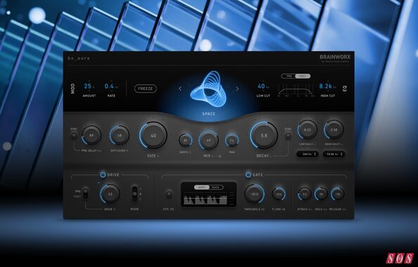 Brainworx bx_aura creative sound design reverb effect plug-in