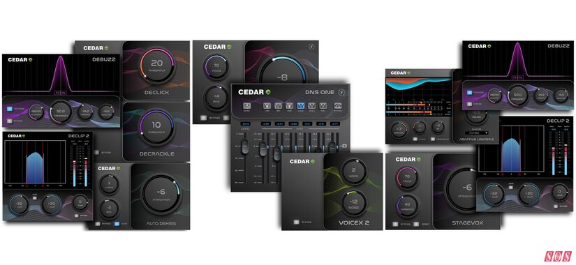 CEDAR Audio Icons Bundles audio restoration clean-up plug-ins