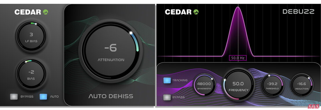 CEDAR launch Auto Dehiss & Debuzz plug-ins