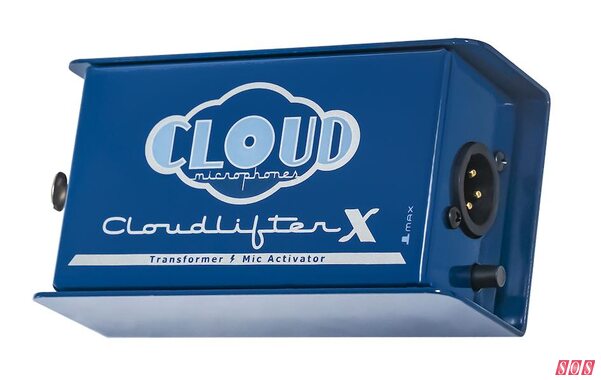 Cloud Microphones Cloudlifter X in-line microphone preamplifier gain boost ribbon dynamic