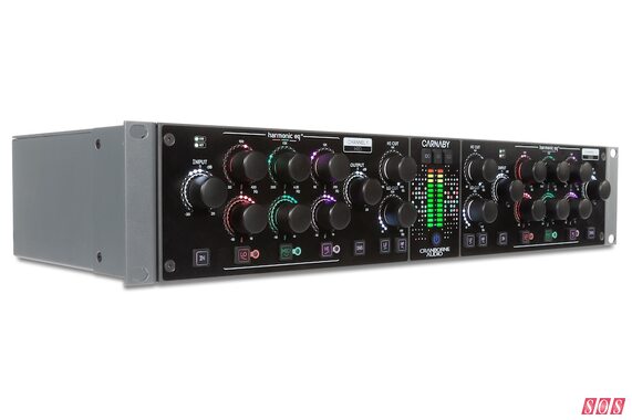 Cranborne Audio Carnaby HE2 Harmonic EQ dual mono stereo mid-side analogue outboard saturation hardware EQ
