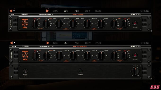 Dangerous Music BAX EQ Plugin Baxandall 