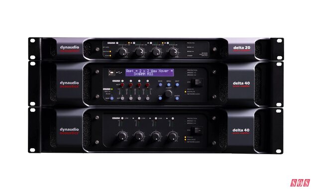 Dynaudio Delta studio monitor power amplifiers