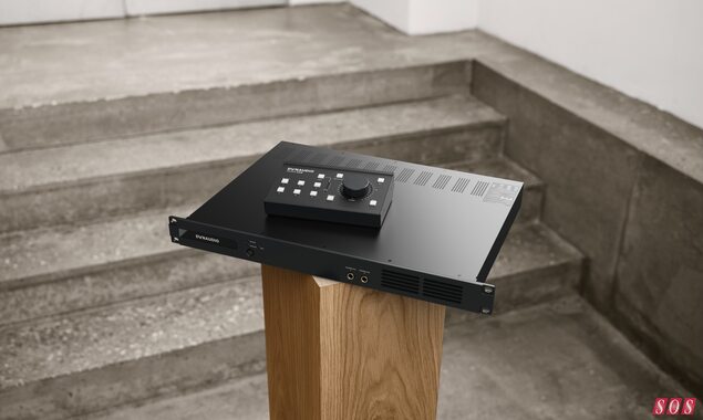 Dynaudio Control studio monitor controller Dante Thunderbolt MADI AES3 audio router