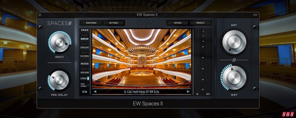 EastWest Spaces 2.5 update orchestral convolution reverb impulse response