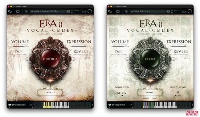 Eduardo Tarilonte ERA II Vocal Codex sample library