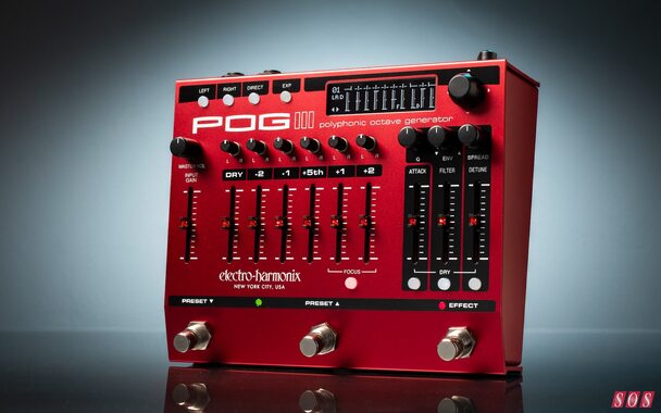 Electro Harmonix POG3 Polyphonic Octave Generator guitar effects pedal