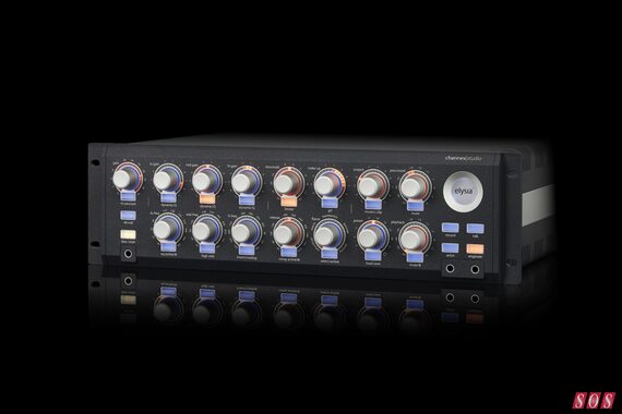 elysia Channex Studio analogue hardware channel strip preamp compressor dynamic EQ plug-in recall