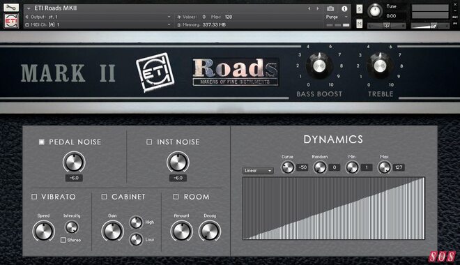 ETI Roads Rhodes Mark II electric piano Kontakt sample library virtual instrument
