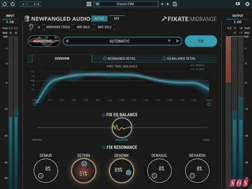 Eventide Fixate:Midrange fix muddy harsh mids EQ plug-in