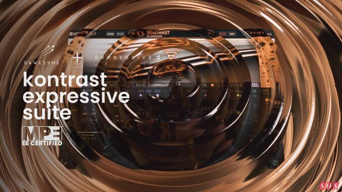 Expressive E Kontrast Expressive Suite Tracktion Dawesome software synthesizer MPE presets